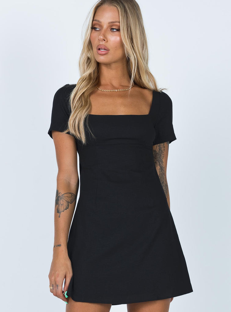 Hastings Mini Dress Black